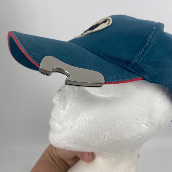 Blue Lab Dog Patch Adjustable Baseball Cap with Bottle Opener - Big Shot - Picture 4 of 15